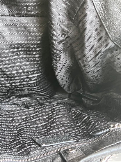 Prada leather chain