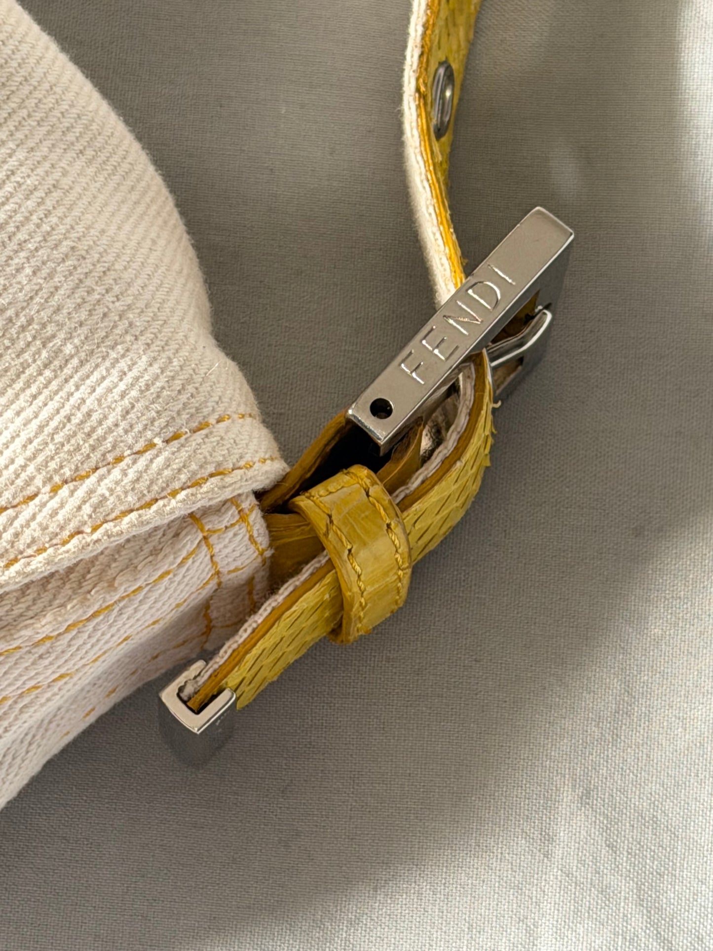 Fendi Baguette light Denim