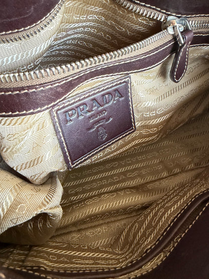 Prada Mini Tote Tessuto Corda