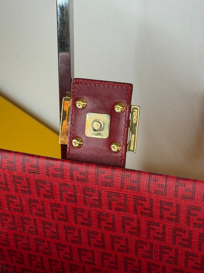 Fendi Mamma tessuto roll red