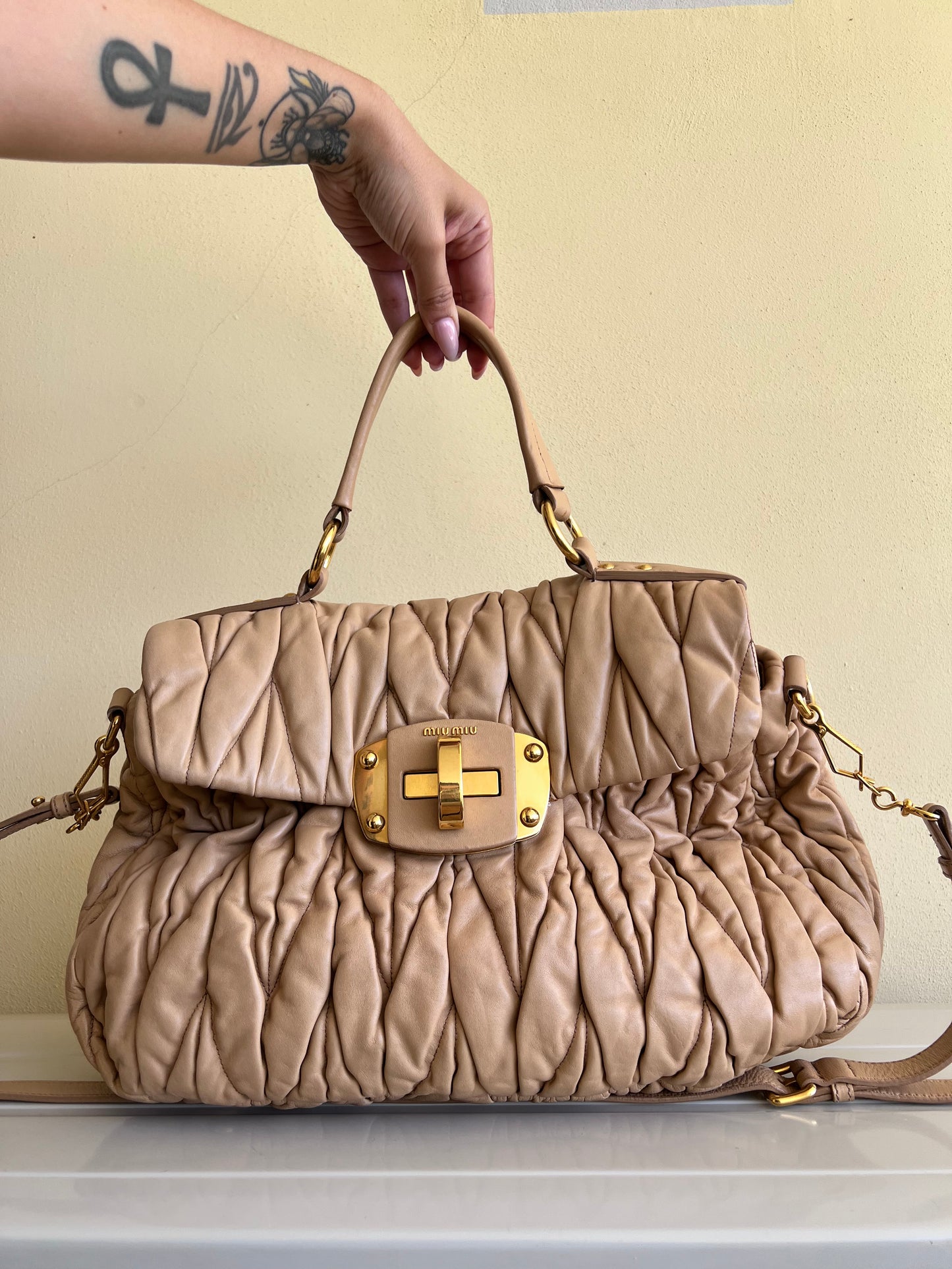Miu Miu Pattina Matellassé