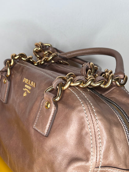 Prada Bauletto Shine