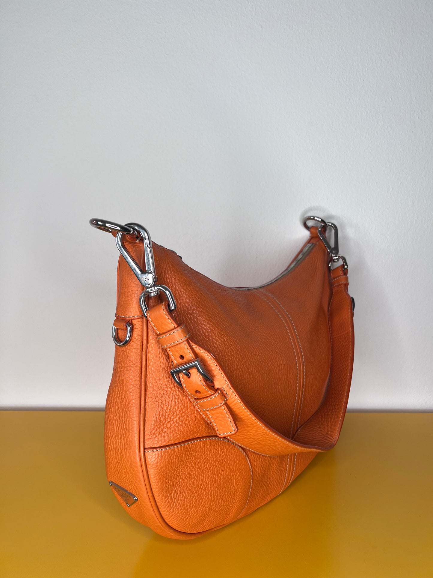 Prada Half Moon Orange