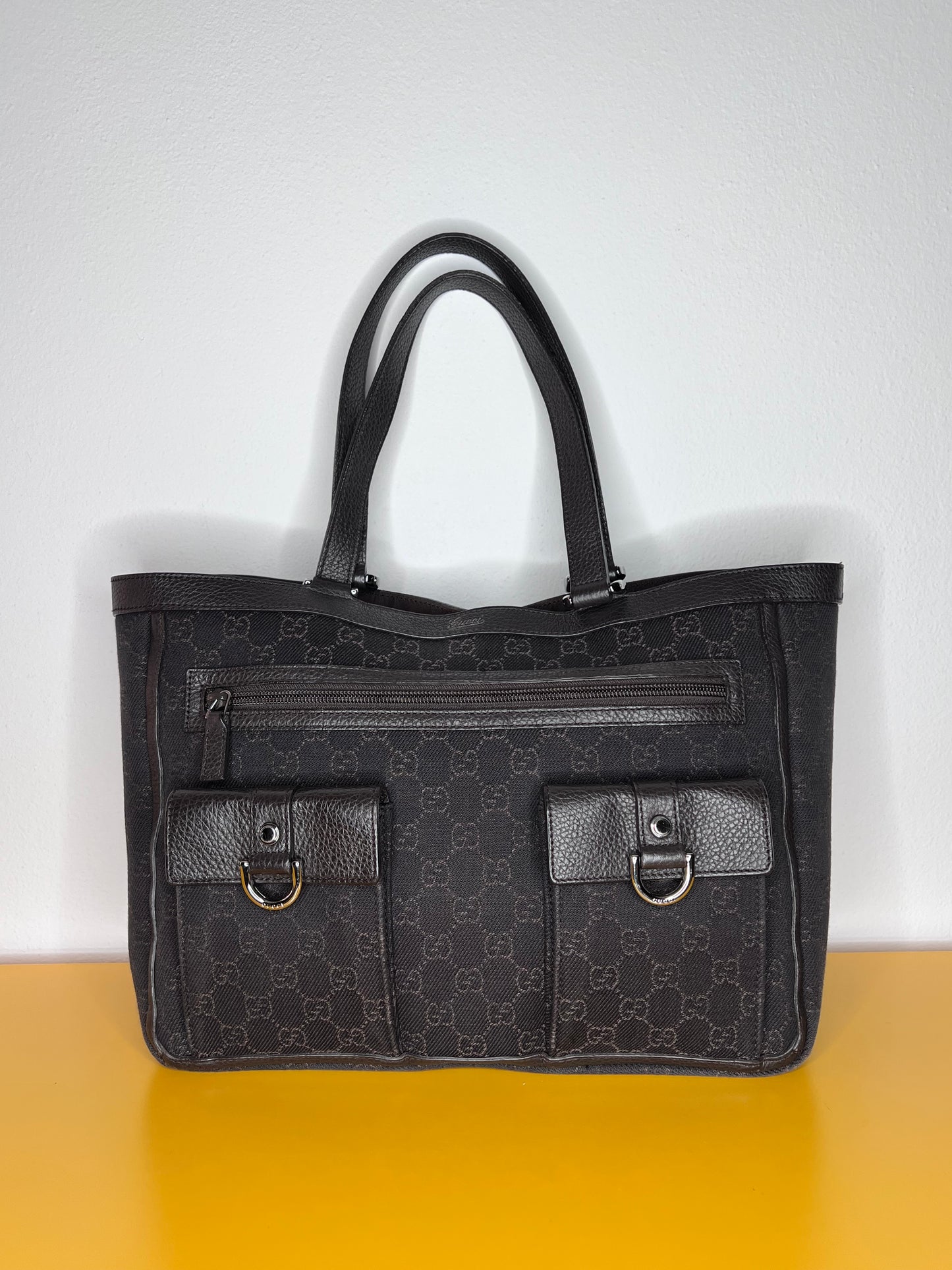 Gucci Abbey Tote Chocolate