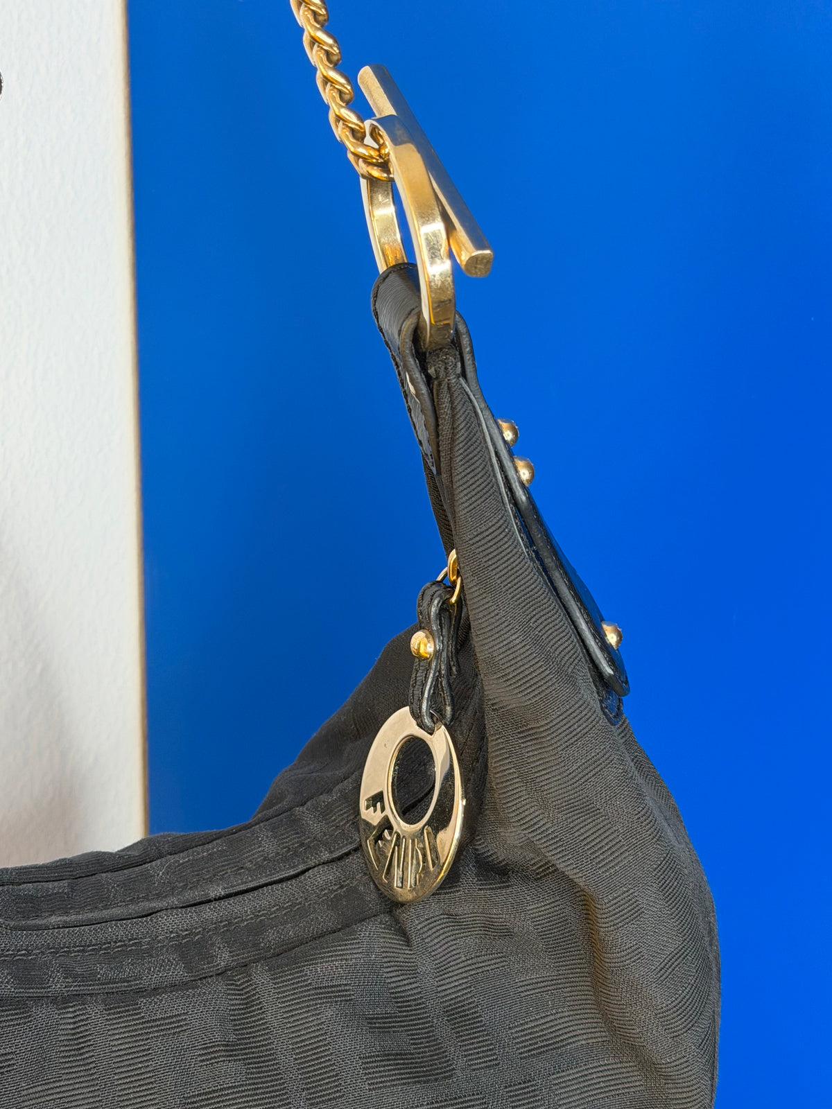 Fendi Chef Hobo Zucca Nera