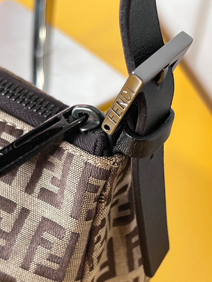 Fendi Mini Baguette Beige/Brown