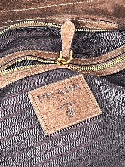 Prada Hobo in suede