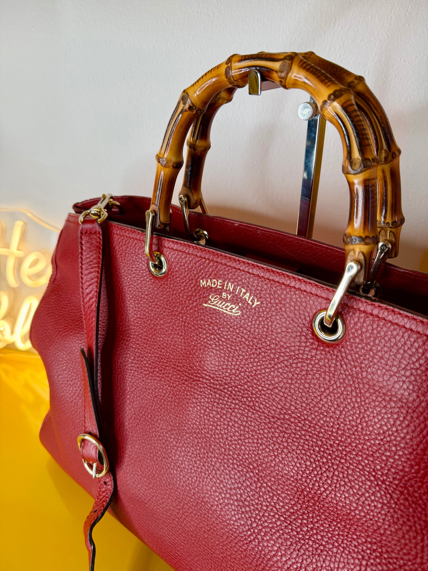 Gucci Bamboo tote
