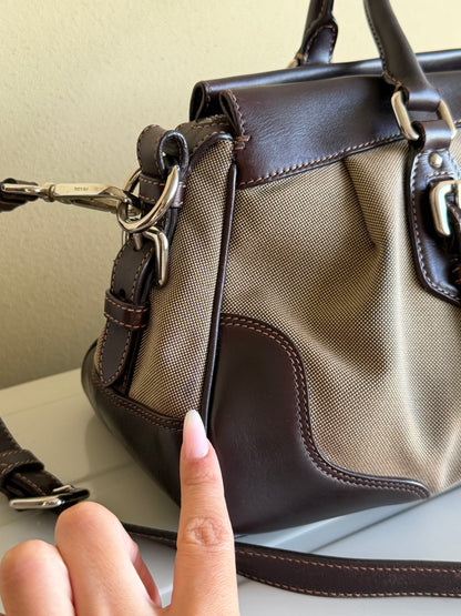 Prada Mini Tote Tessuto Corda
