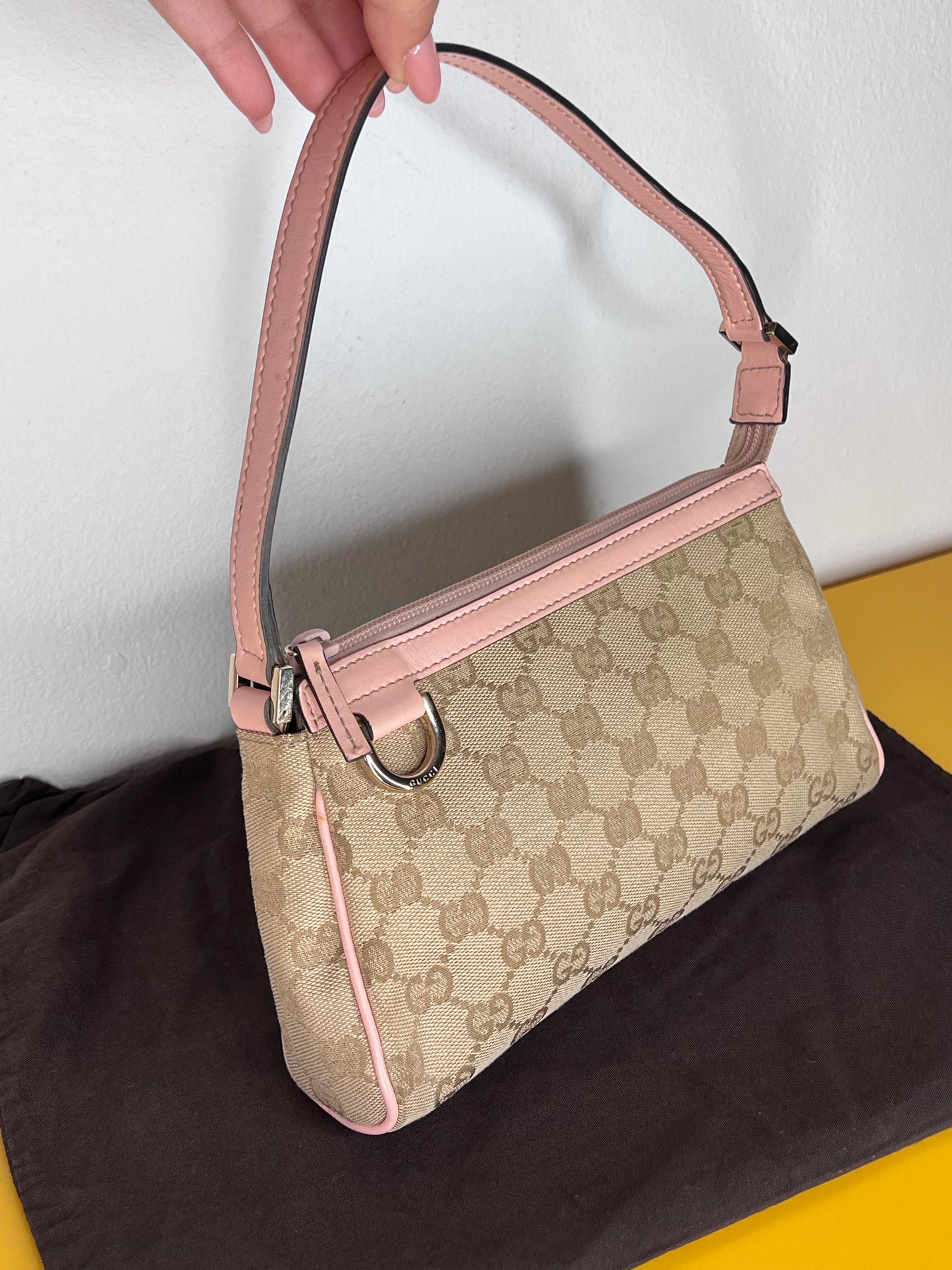 Gucci Mini Pochette Abbey Rosa
