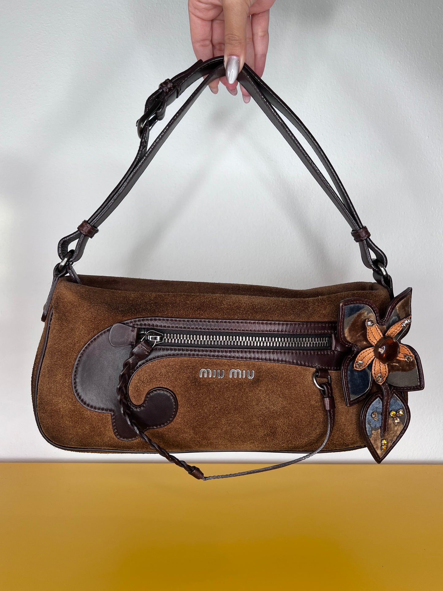 Miu Miu Suede Bag