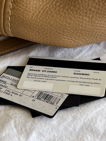 Prada Hobo Beige