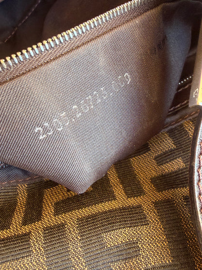 Fendi Baguette Double Flap Zucca