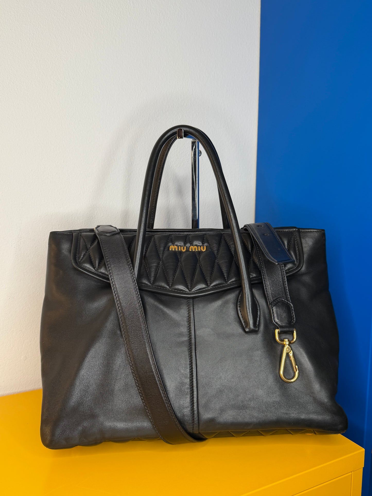 Miu Miu Biker nera