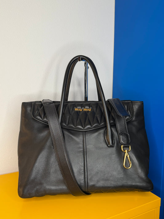 Miu Miu Biker nera