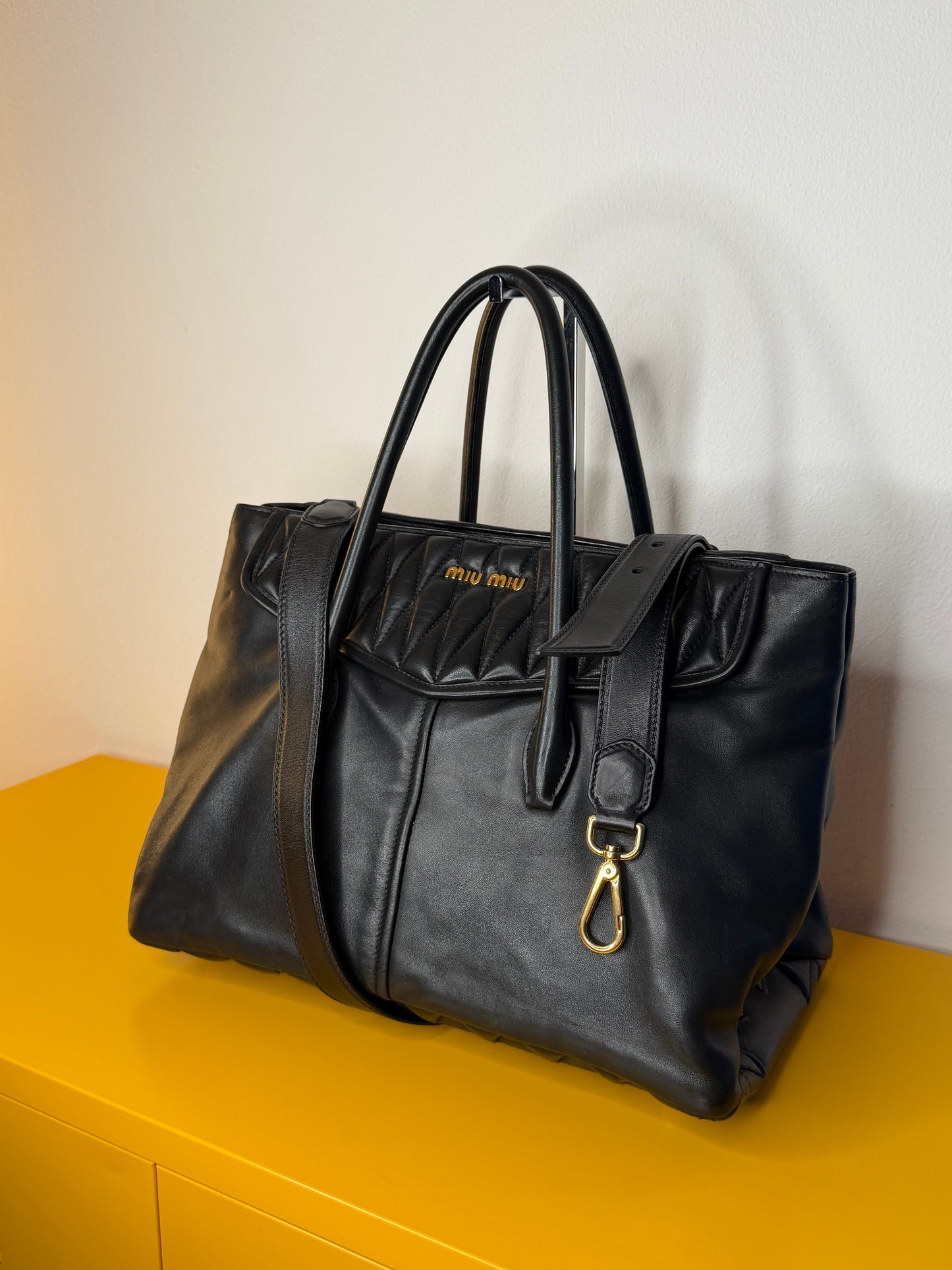 Miu Miu Biker nera