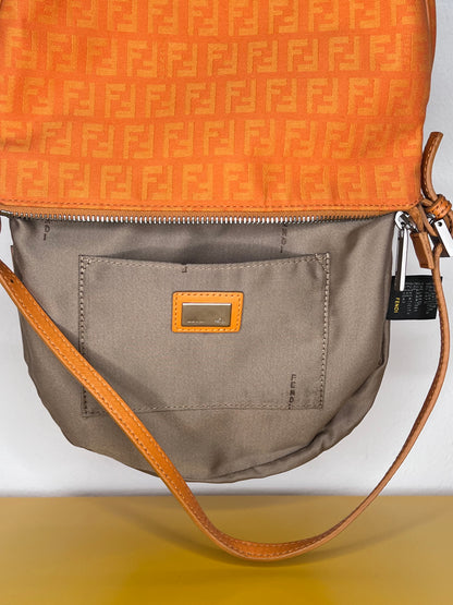 Fendi Pochette Monogram Orange