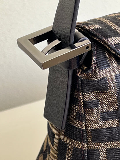 Fendi baguette Double Flap Zucca