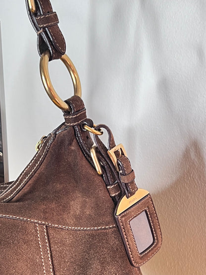 Prada Hobo in suede