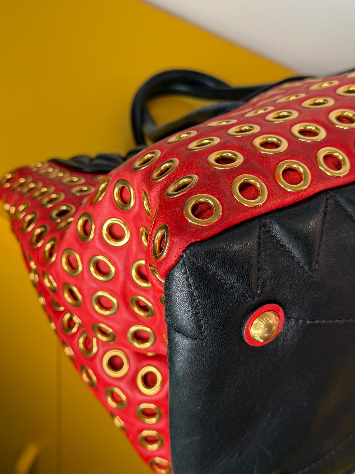 Miu Miu biker red
