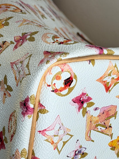 Louis Vuitton Speedy 35 Aquarelle