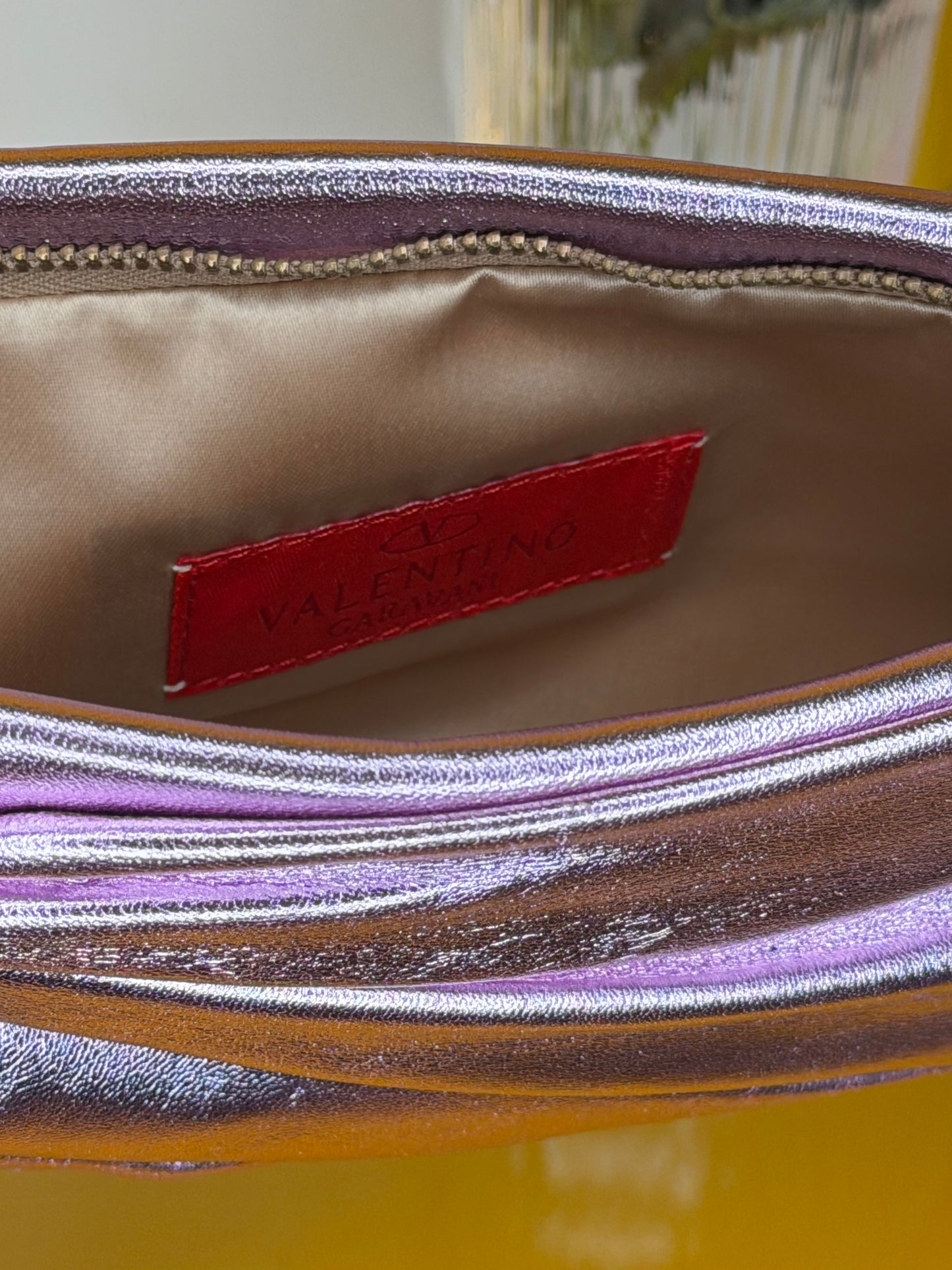 Valentino Bow Pochette light purple