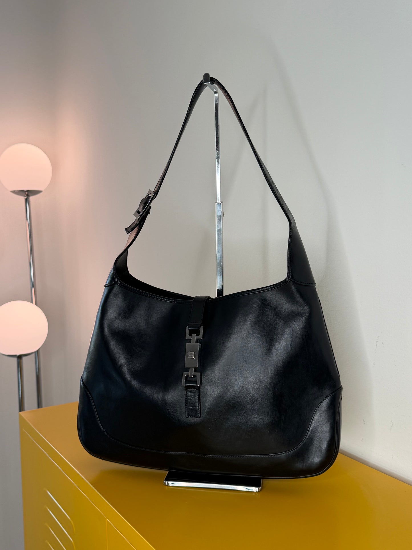Gucci Jackie pelle liscia