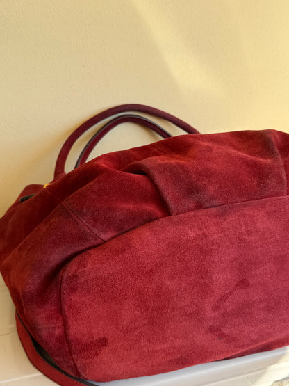 Prada Tote Bordeaux