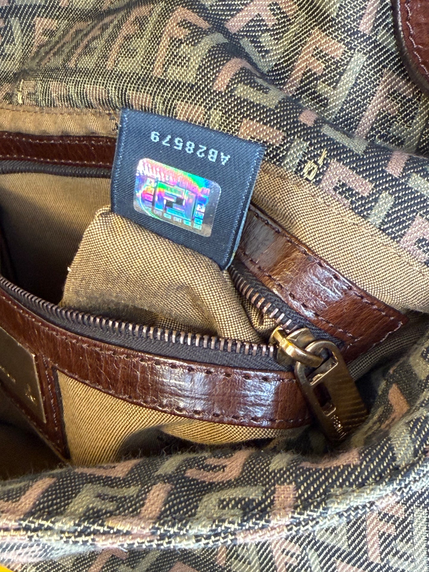 Fendi Baguette Double Flap