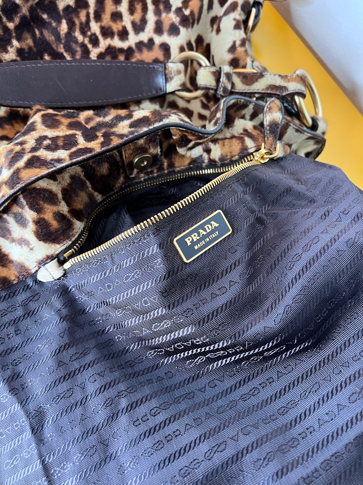 Prada Hobo Animalier