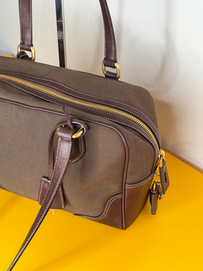 Prada bauletto logo Jaquard