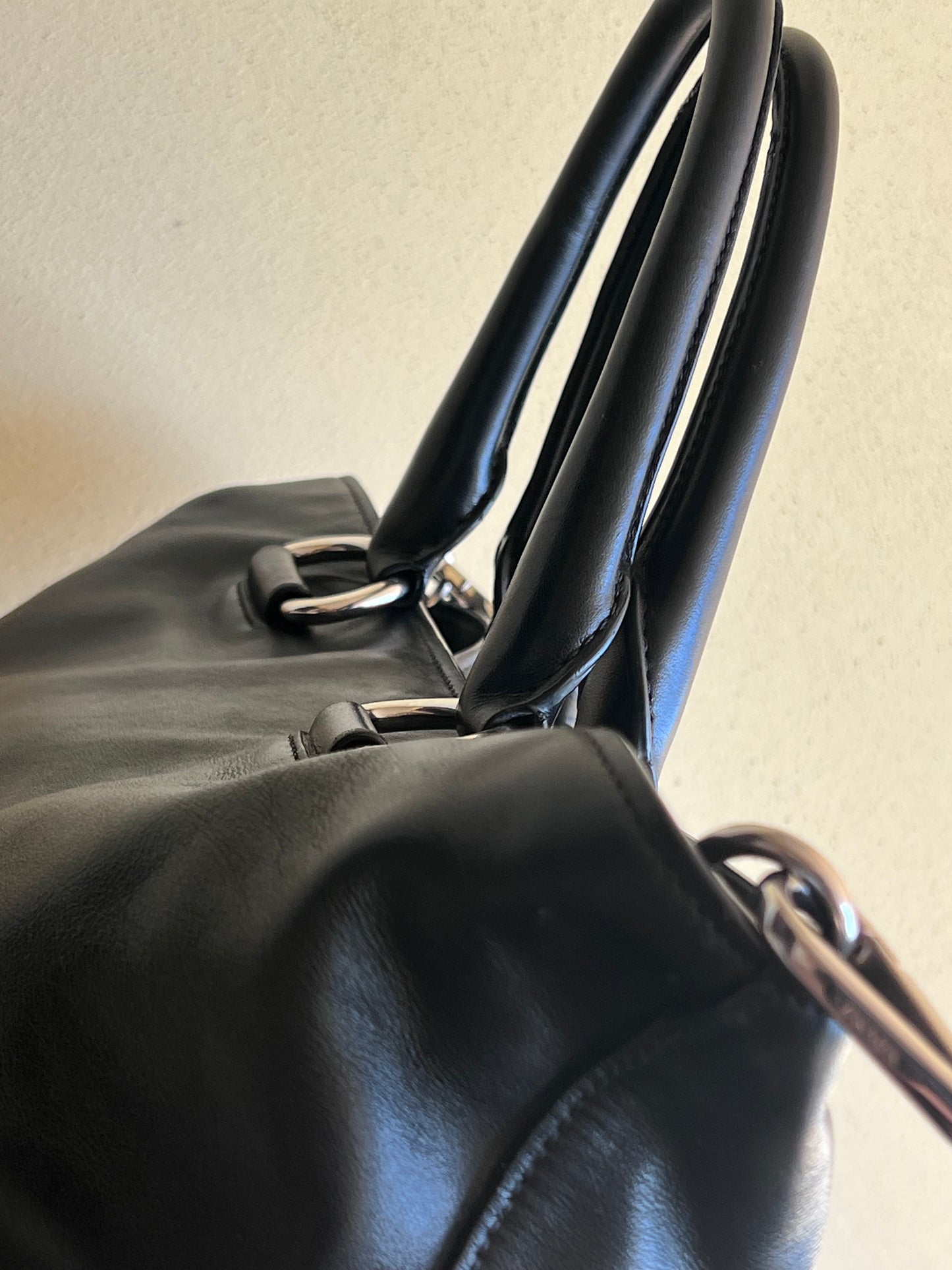Prada tote nera con tracolla