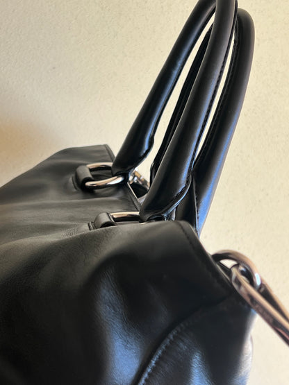 Prada tote nera con tracolla
