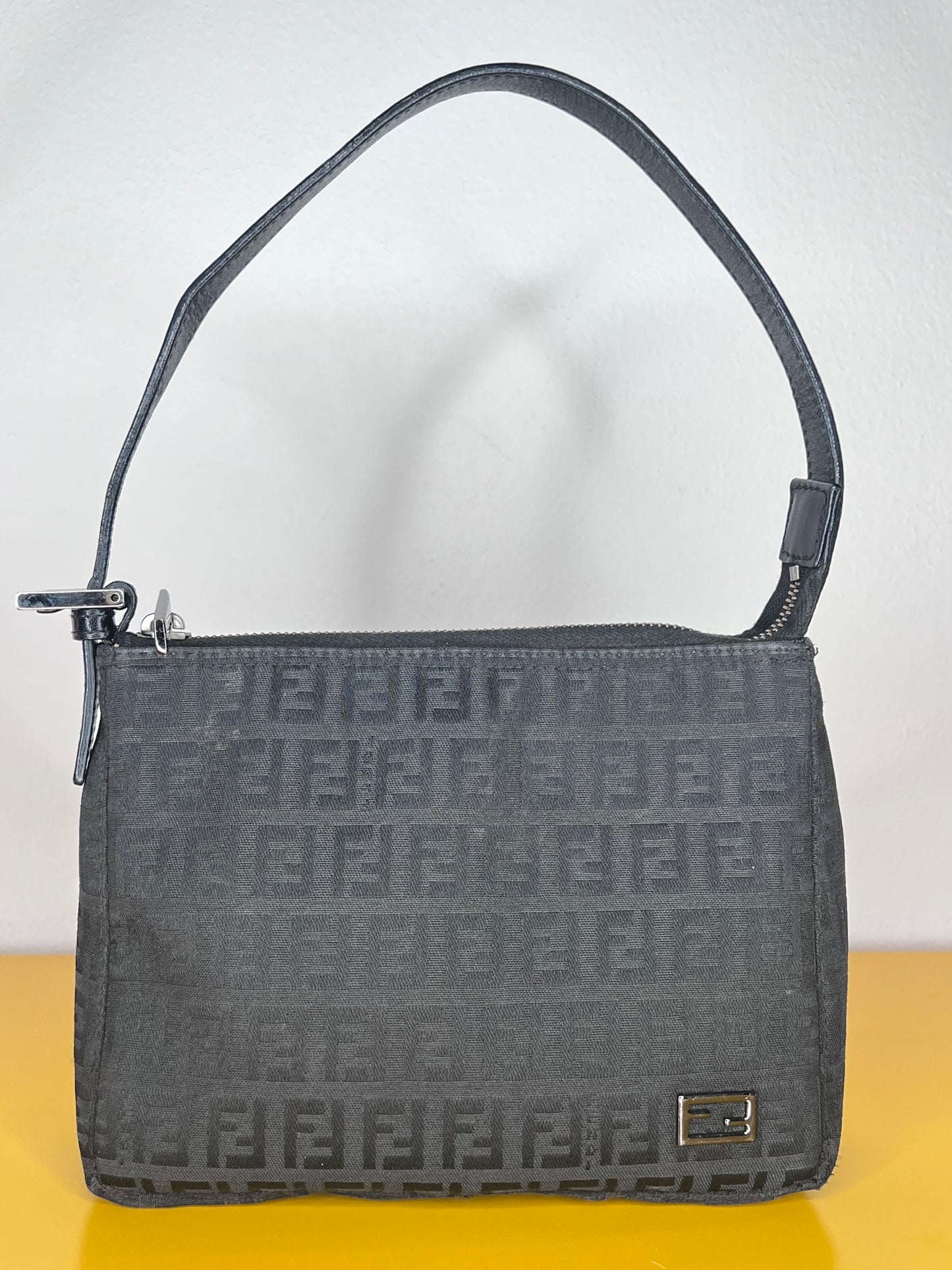 Fendi Mini Bag Zucchino Nera