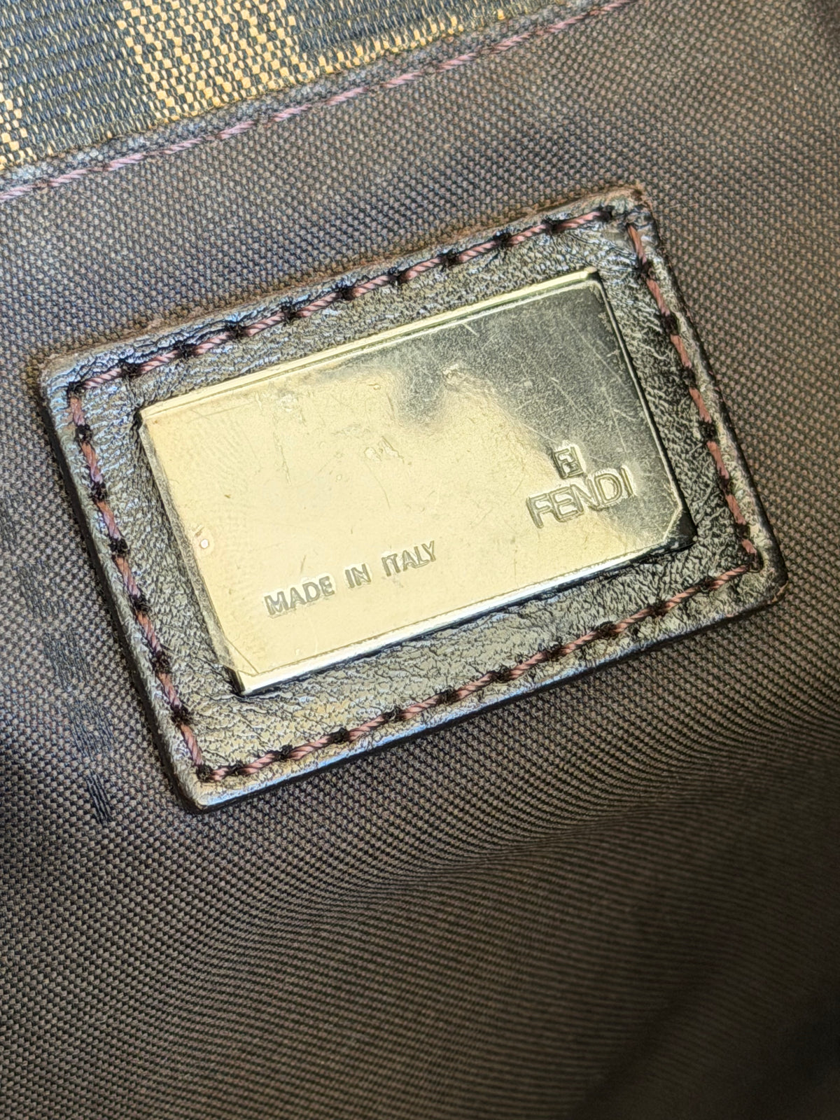 Fendi Zucca hobo
