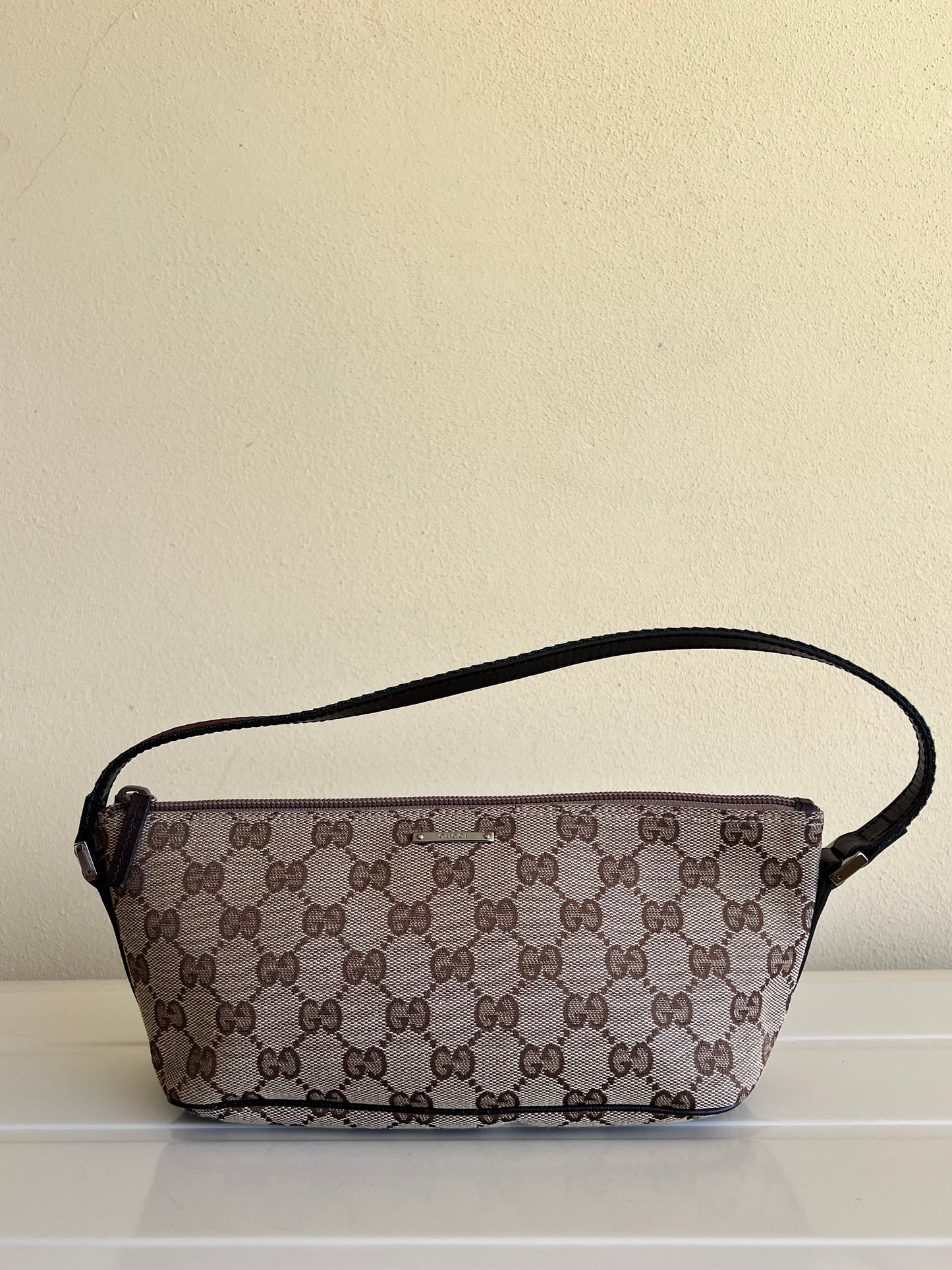 Gucci boat bag classic monogram
