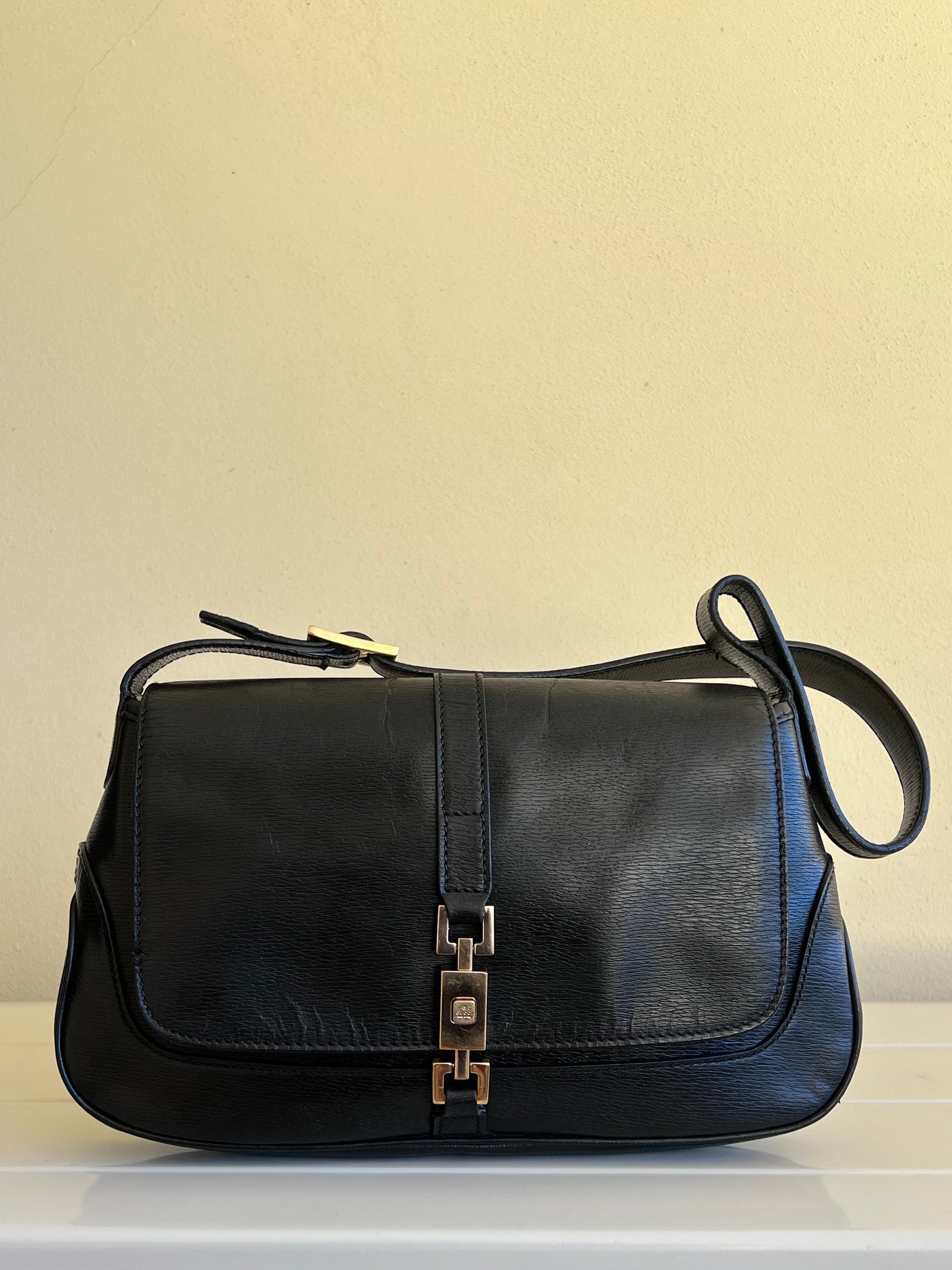 Gucci Mini Jackie pelle nera