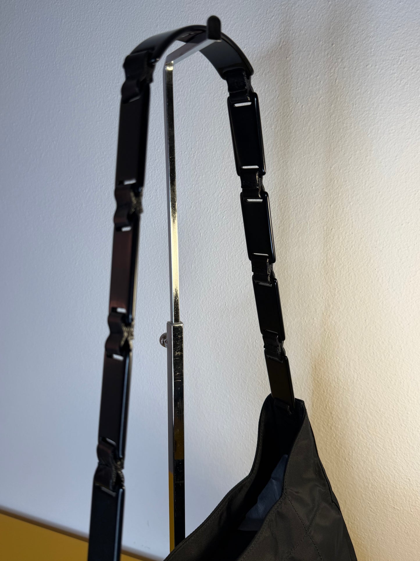 Prada Hobo Nera pelle/acrilico