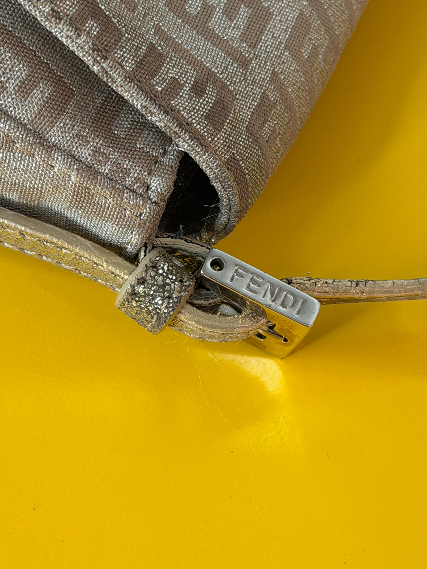 Fendi mini Mamma argento/oro