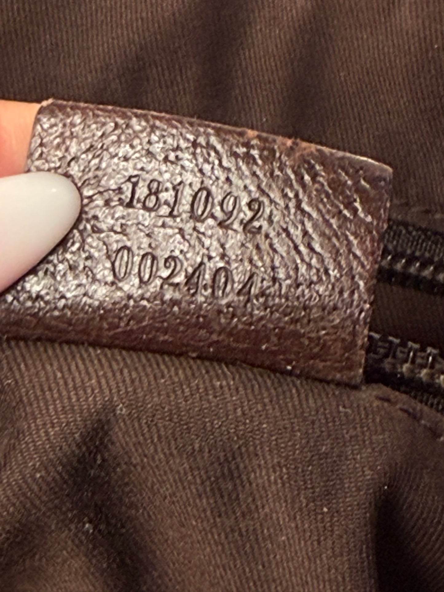 Gucci half moon web