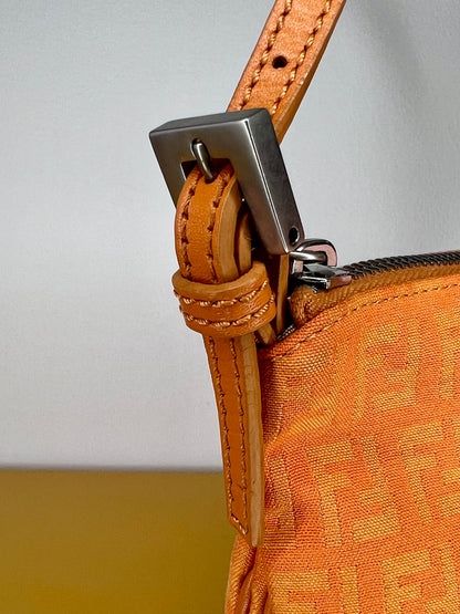 Fendi Pochette Monogram Orange
