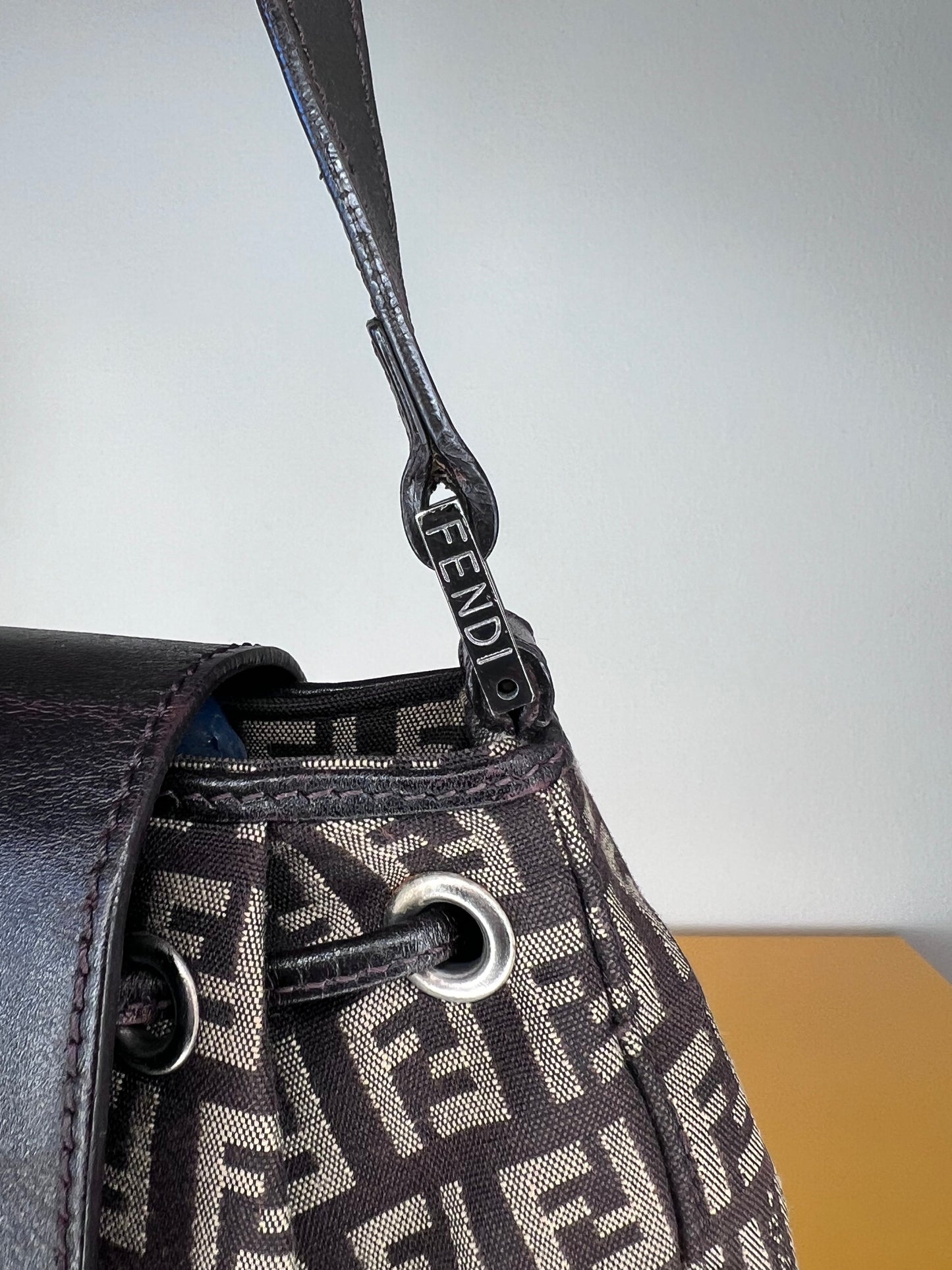 Fendi Mini Baguette Brown