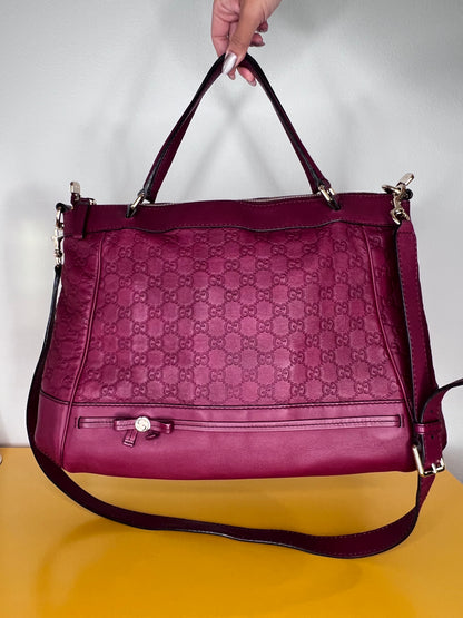 Gucci tote Bordeaux