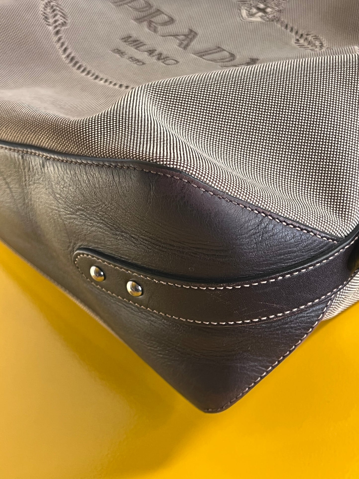 Prada logo Jaquard