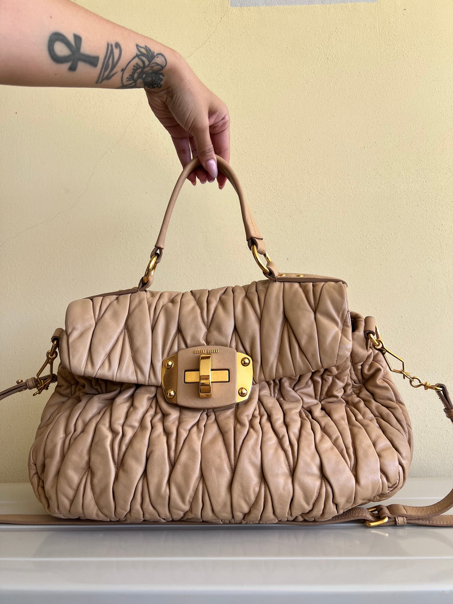 Miu Miu Pattina Matellassé