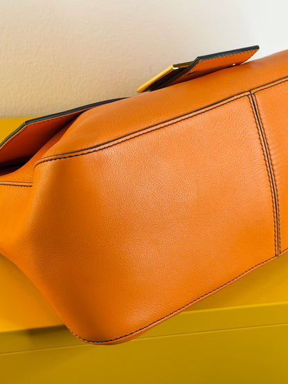 Fendi Mamma Baguette Arancione