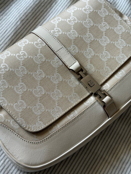 Gucci Mini Jackie GG beige