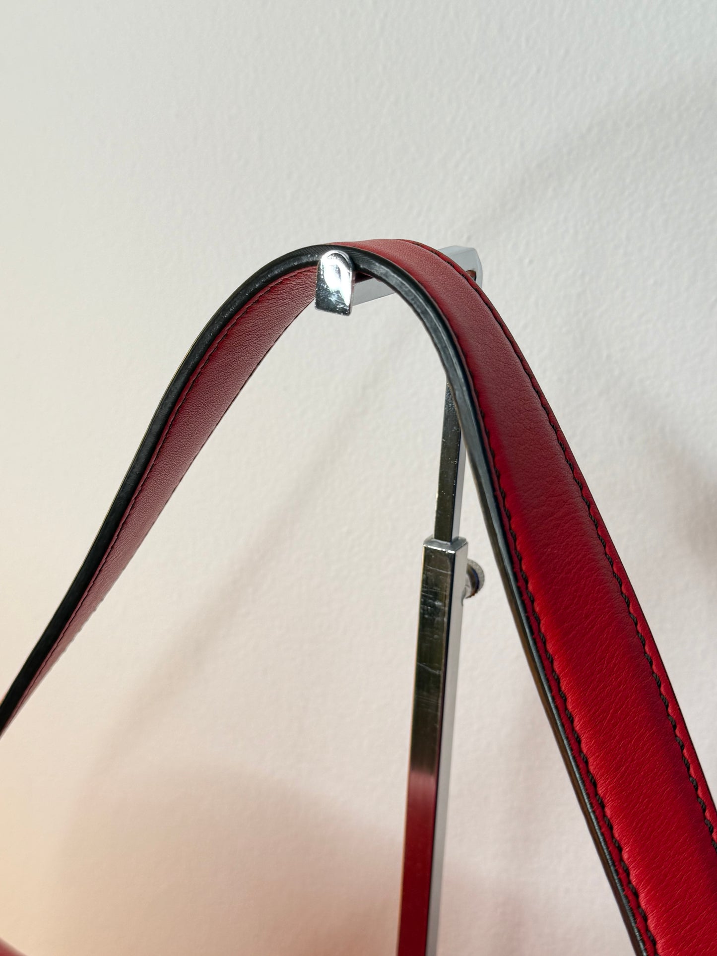 Fendi Mama Baguette rossa