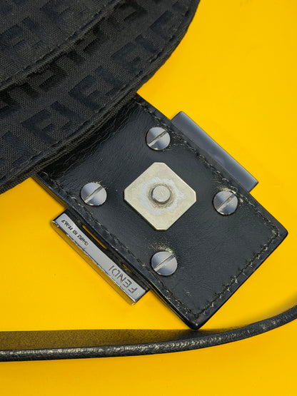 Fendi Mamma Nera Double Flap