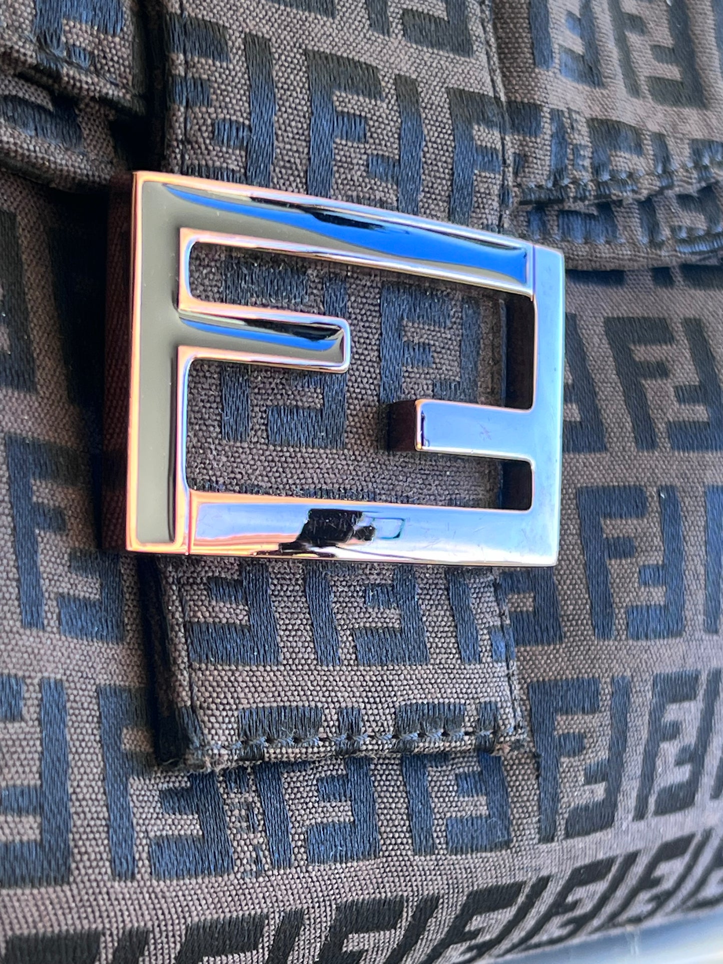 Fendi baguette Double Flap